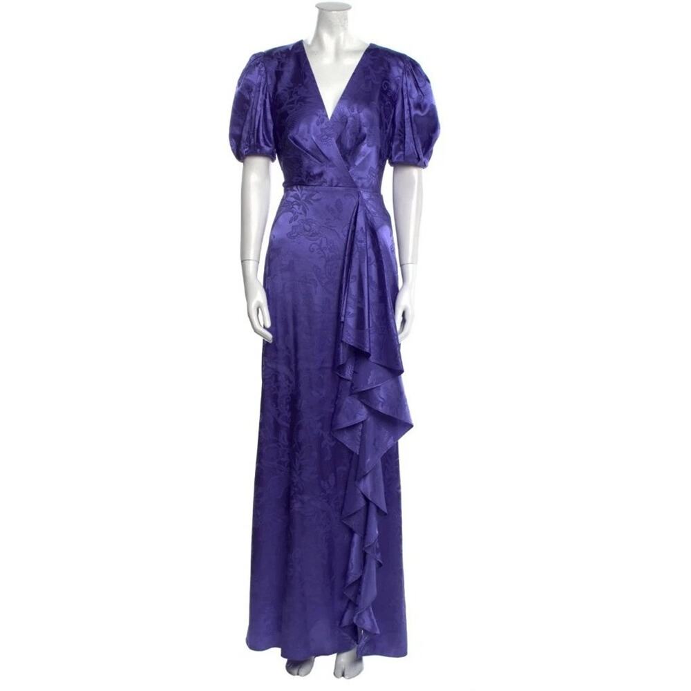 Sachin and Babi Saoirse Neon Indigo (Purple) Dress Size 0 NWT